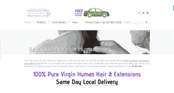 Desktop Screenshot of hairlivery.com